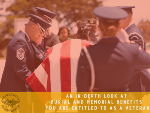 USAF Airmen Carry a casket draped in an American Flag